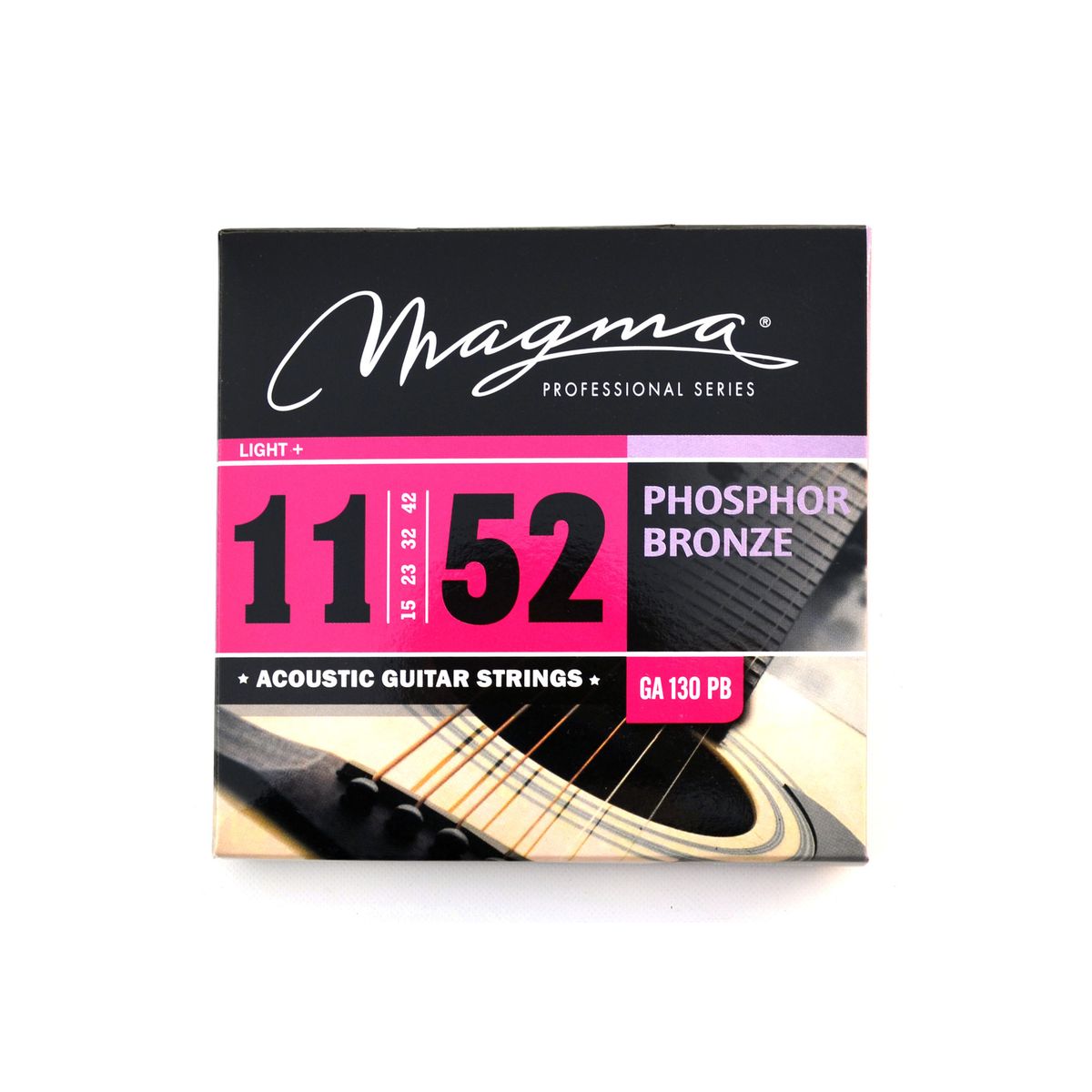 MAGMA - Set Cuerdas Guitarra Acustica GA130PB Magma