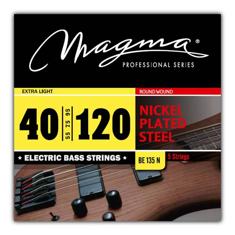 MAGMA - Set de Cuerdas Bajo Eléctrico BE135N Magma