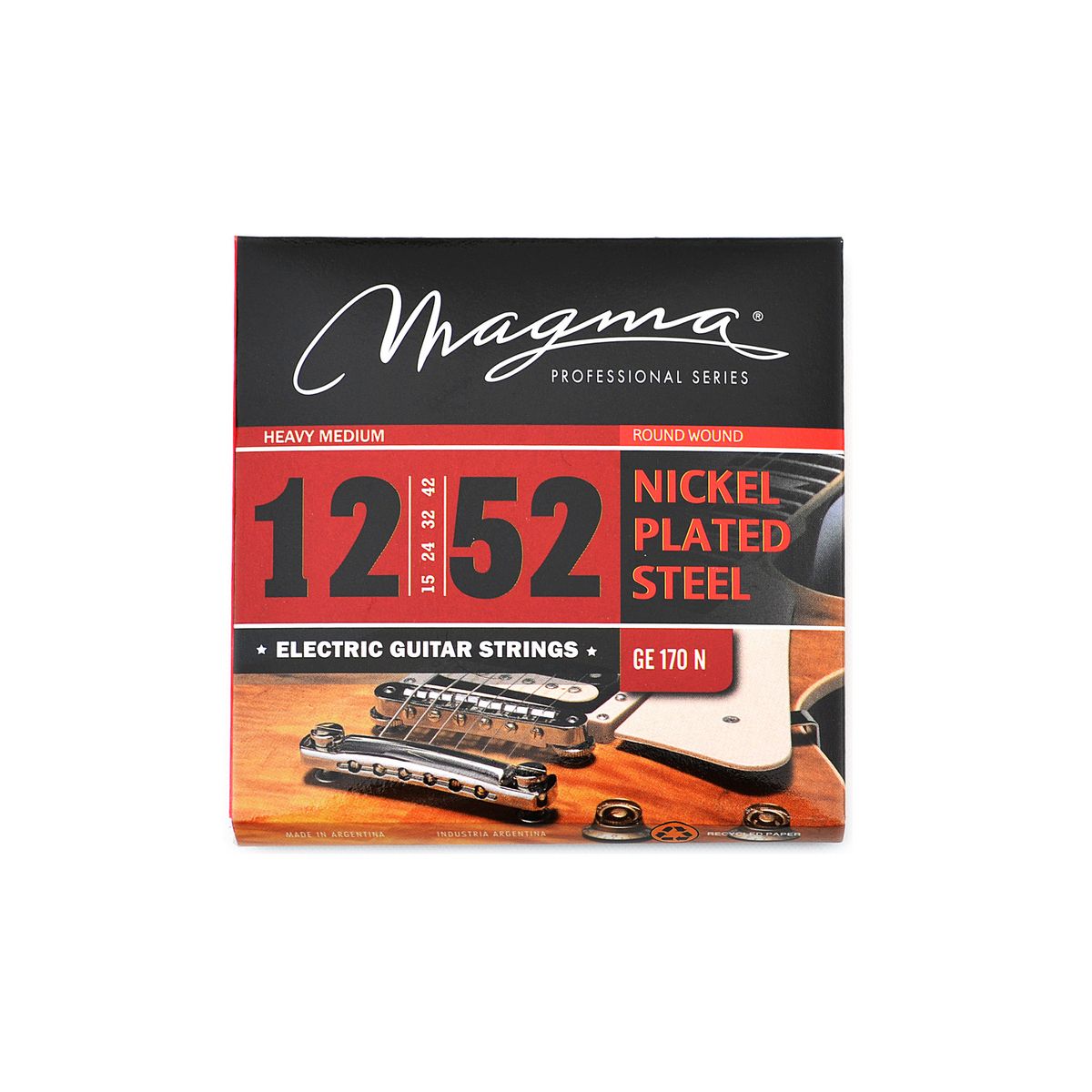 MAGMA - Set Cuerdas Guitarra Eléctrica  GE170N Magma
