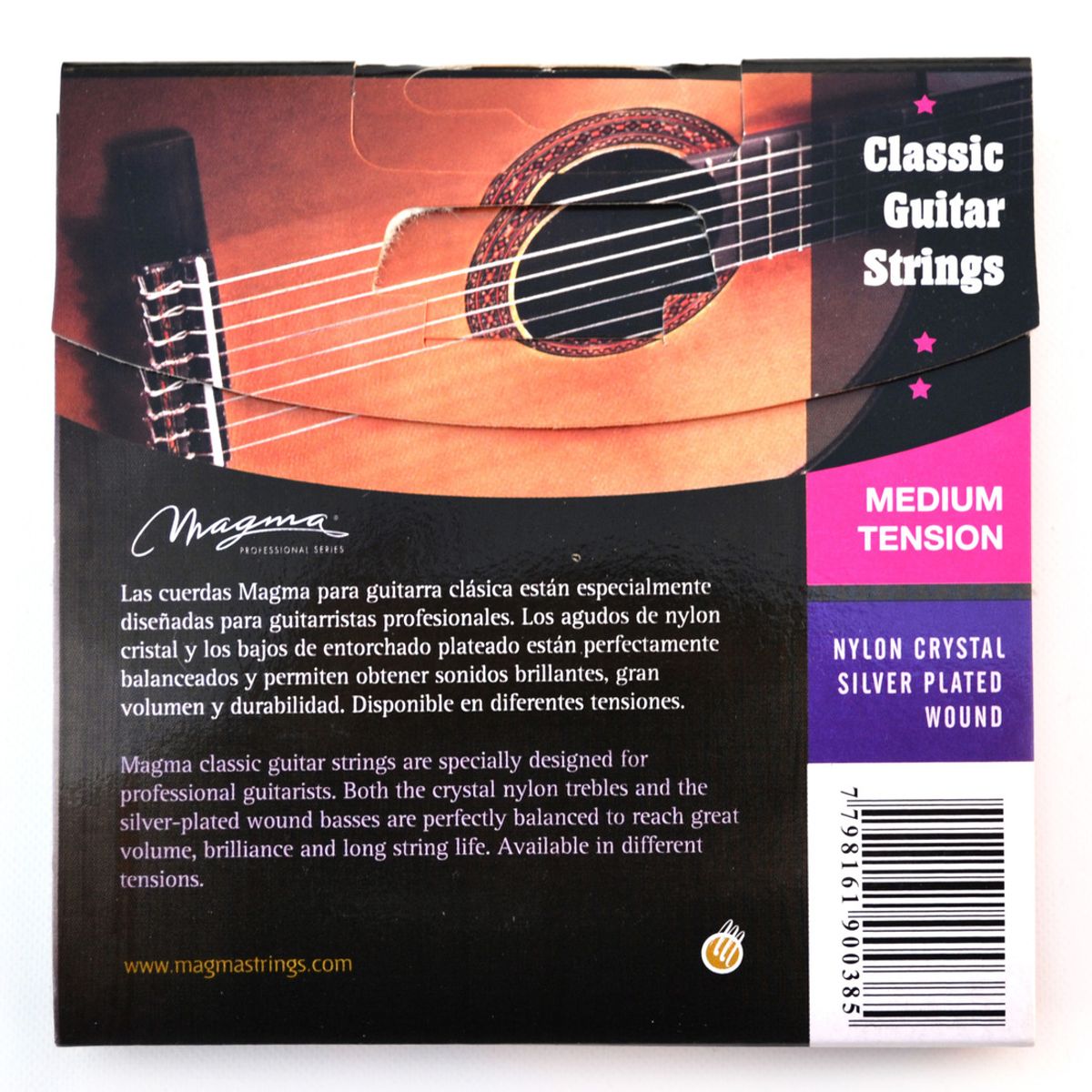 MAGMA - Set Cuerdas Guitarra Clásica GC110 Magma