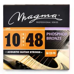 MAGMA - Set Cuerdas Guitarra Acustica GA120PB