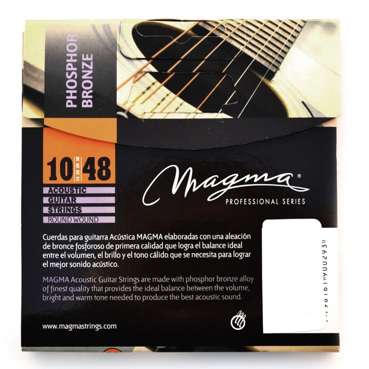 MAGMA - Set Cuerdas Guitarra Acustica GA120PB Magma