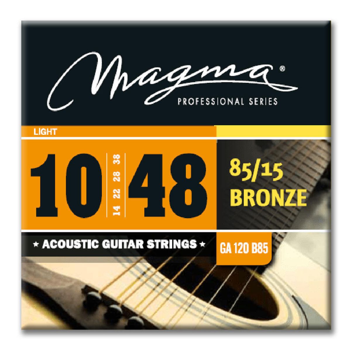 MAGMA - Set Cuerdas Guitarra Acustica GA120B85 Magma