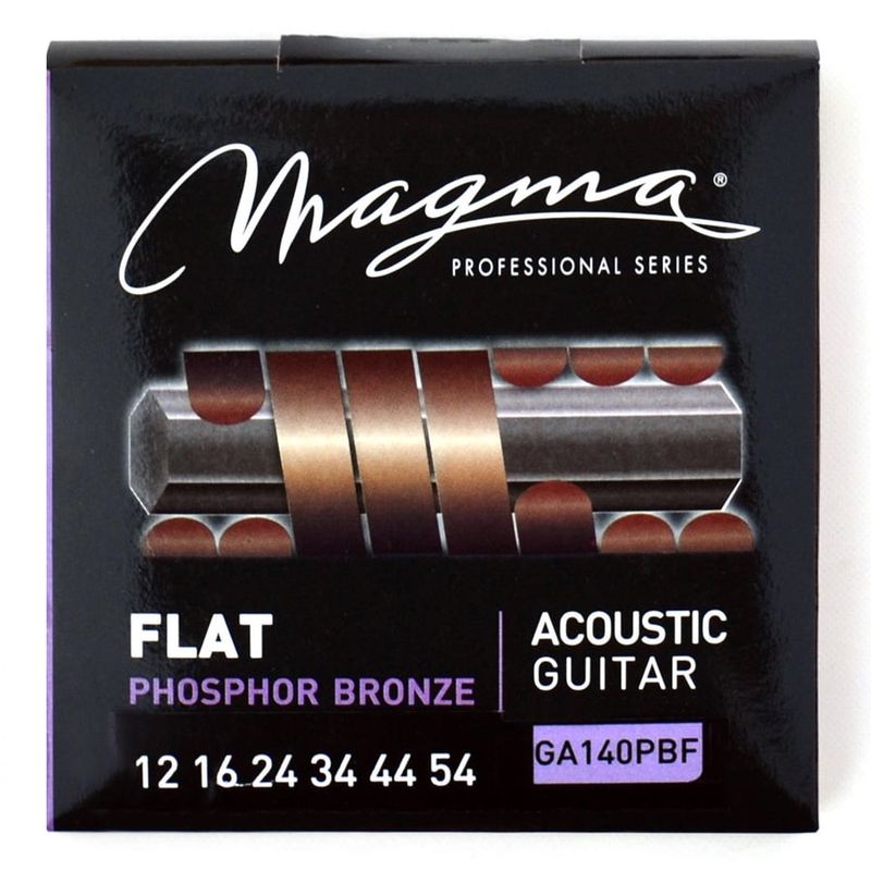 MAGMA - Set Cuerdas Guitarra Acustica Flat GA140PBF Magma