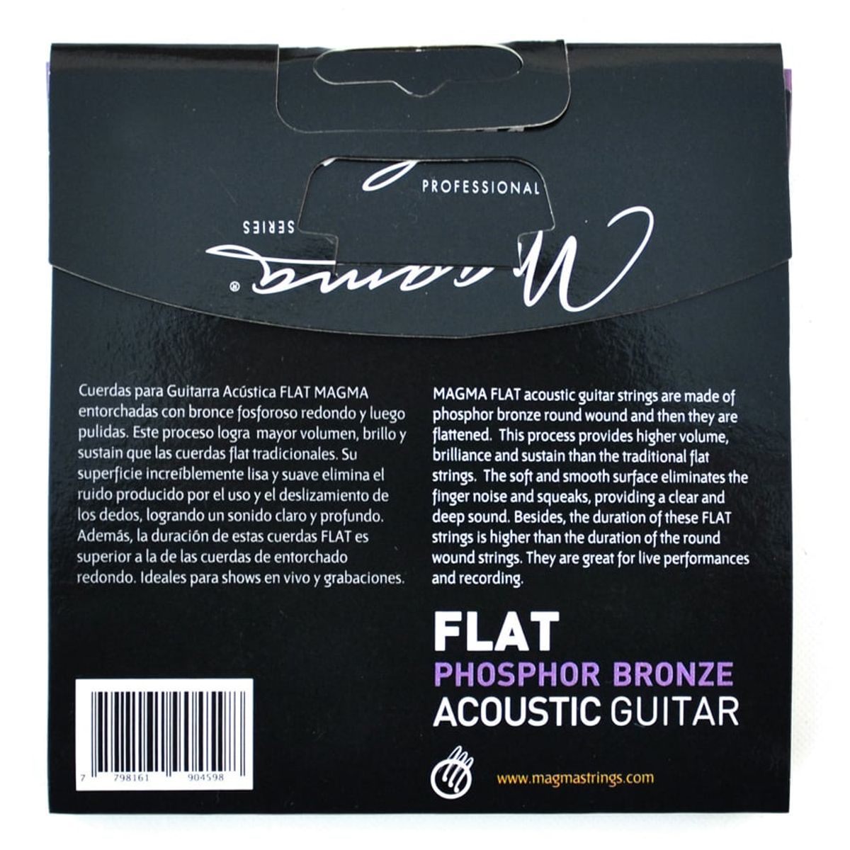 MAGMA - Set Cuerdas Guitarra Acustica Flat GA140PBF Magma