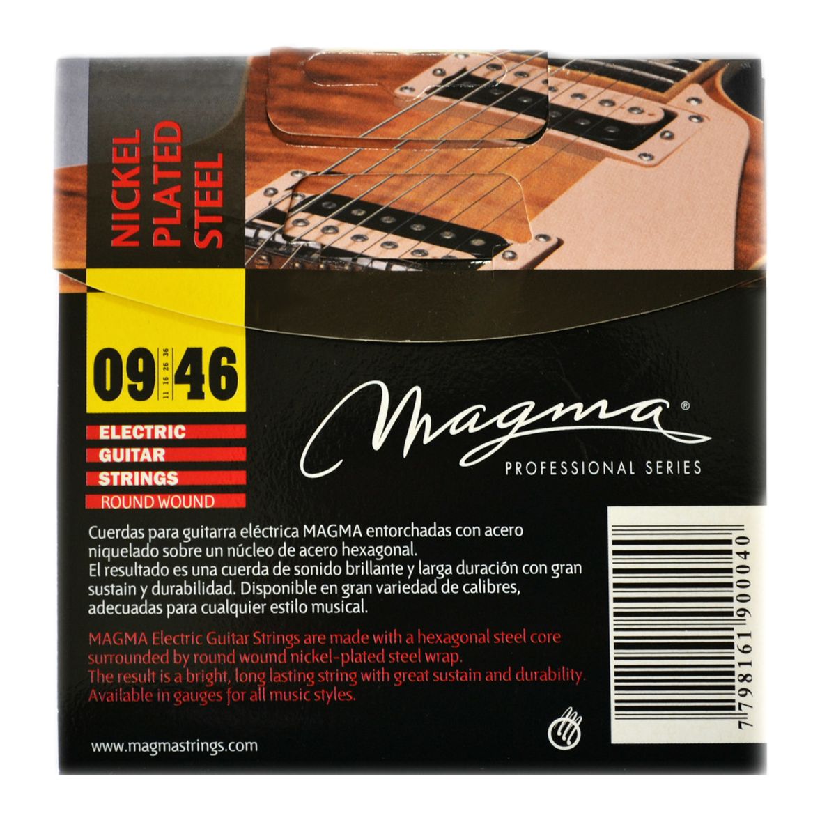 MAGMA - Set Cuerdas Guitarra Eléctrica GE130N Magma