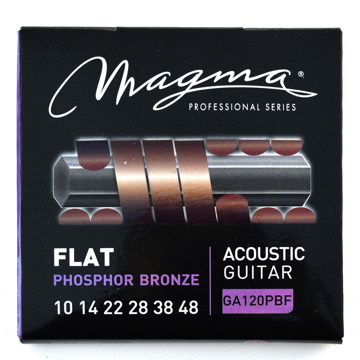 MAGMA - Set Cuerdas Guitarra Acustica Flat GA120PBF Magma