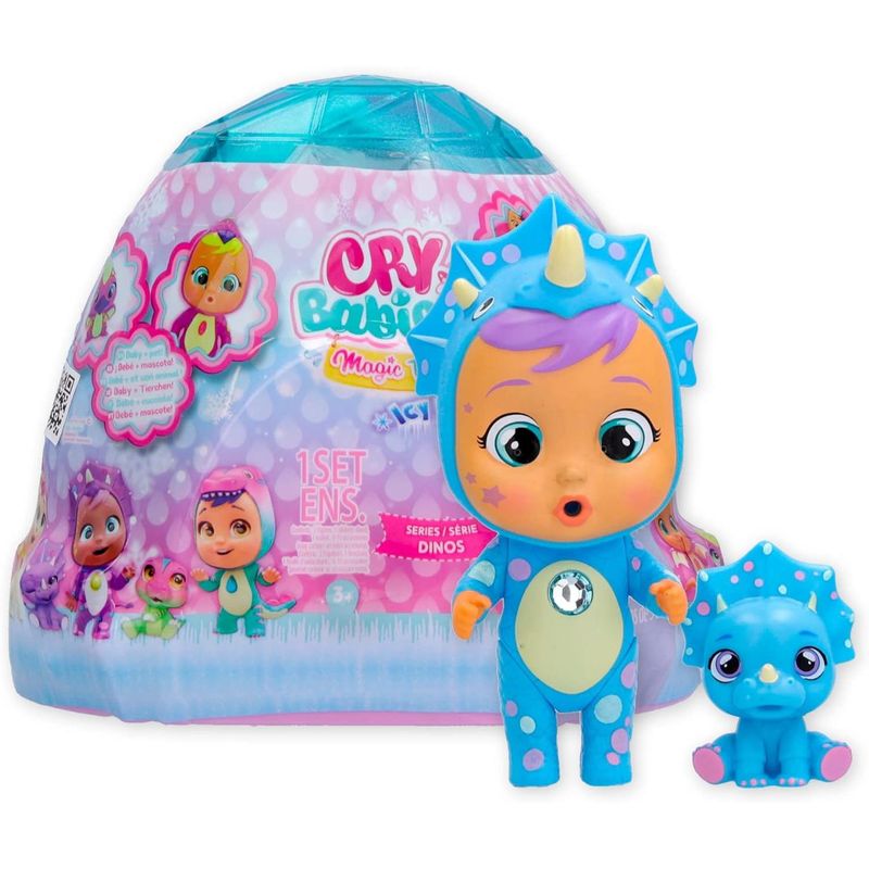 CRY BABIES - Bebes Llorones Icy World Dinos Surtidas