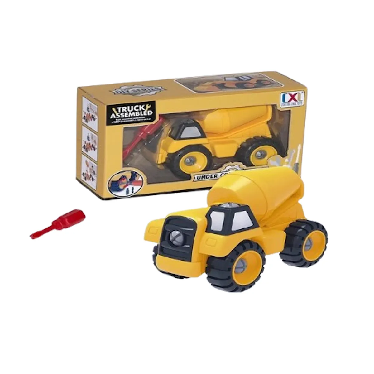 GENERICO - Juguete Auto Camión Construcción Desarmable