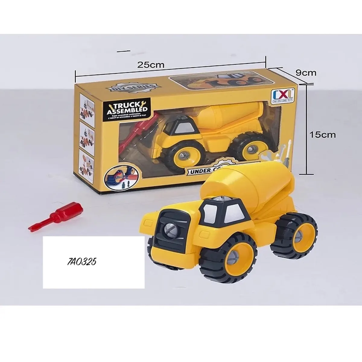 GENERICO - Juguete Auto Camión Construcción Desarmable