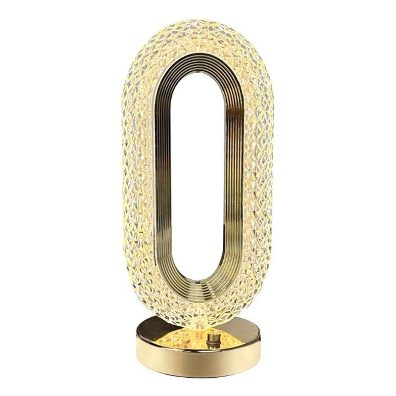 GENERICO - Lámpara De Escritorio Led De Cristal Acrílico Usb