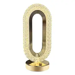 GENERICO - Lámpara De Escritorio Led De Cristal Acrílico Usb
