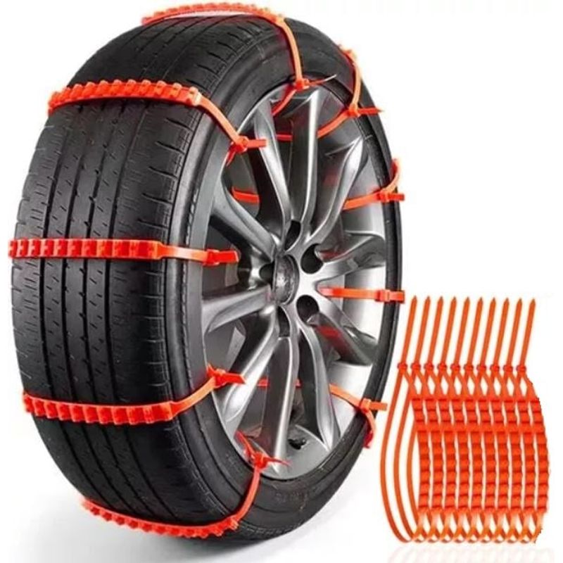 GENERICO - Cadena Neumático Para La Nieve Antideslizante Auto Universal