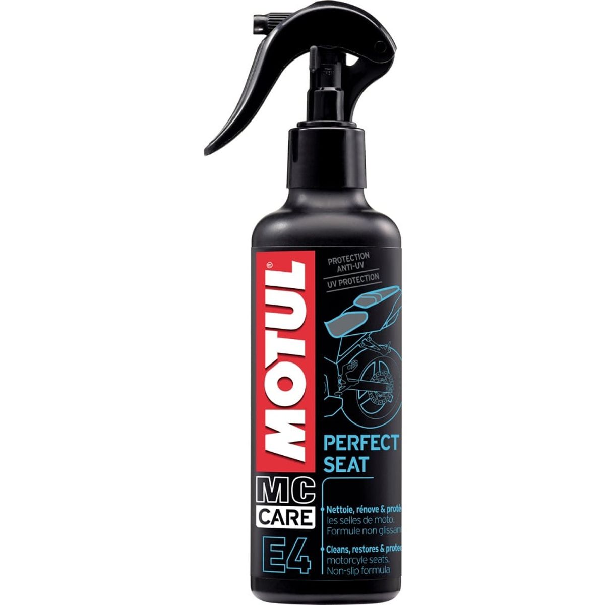 MOTUL - Limpiador de asientos para Motocicletas Motul E4