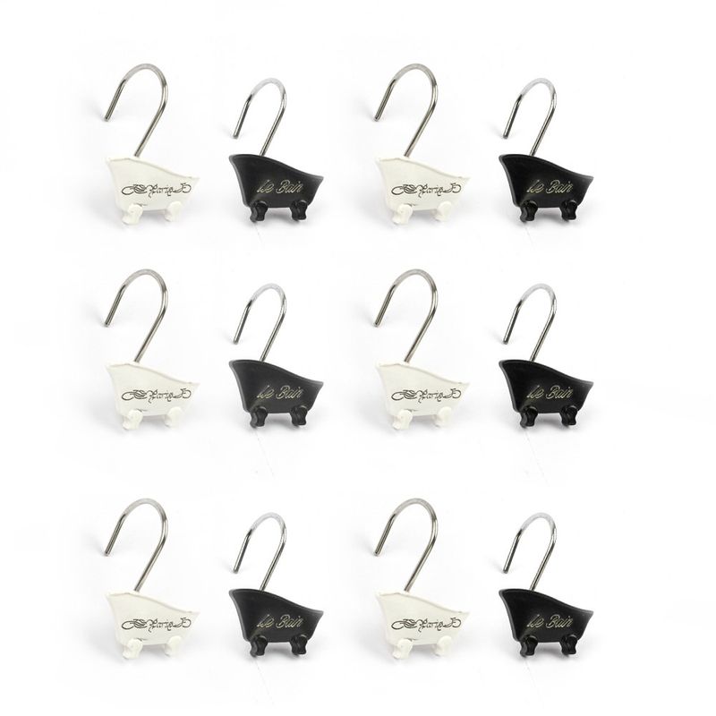CAP DOR - Ganchos De Cortina Modelo Tina 12 pzs.