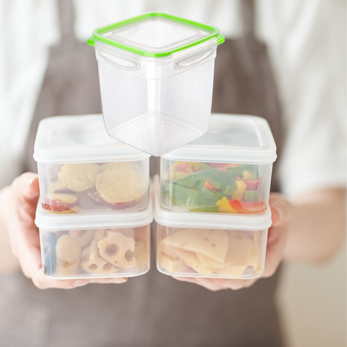 REYPLAST - Contenedor Hermetico Cuadrado 2.8 Lts Reyplast_.