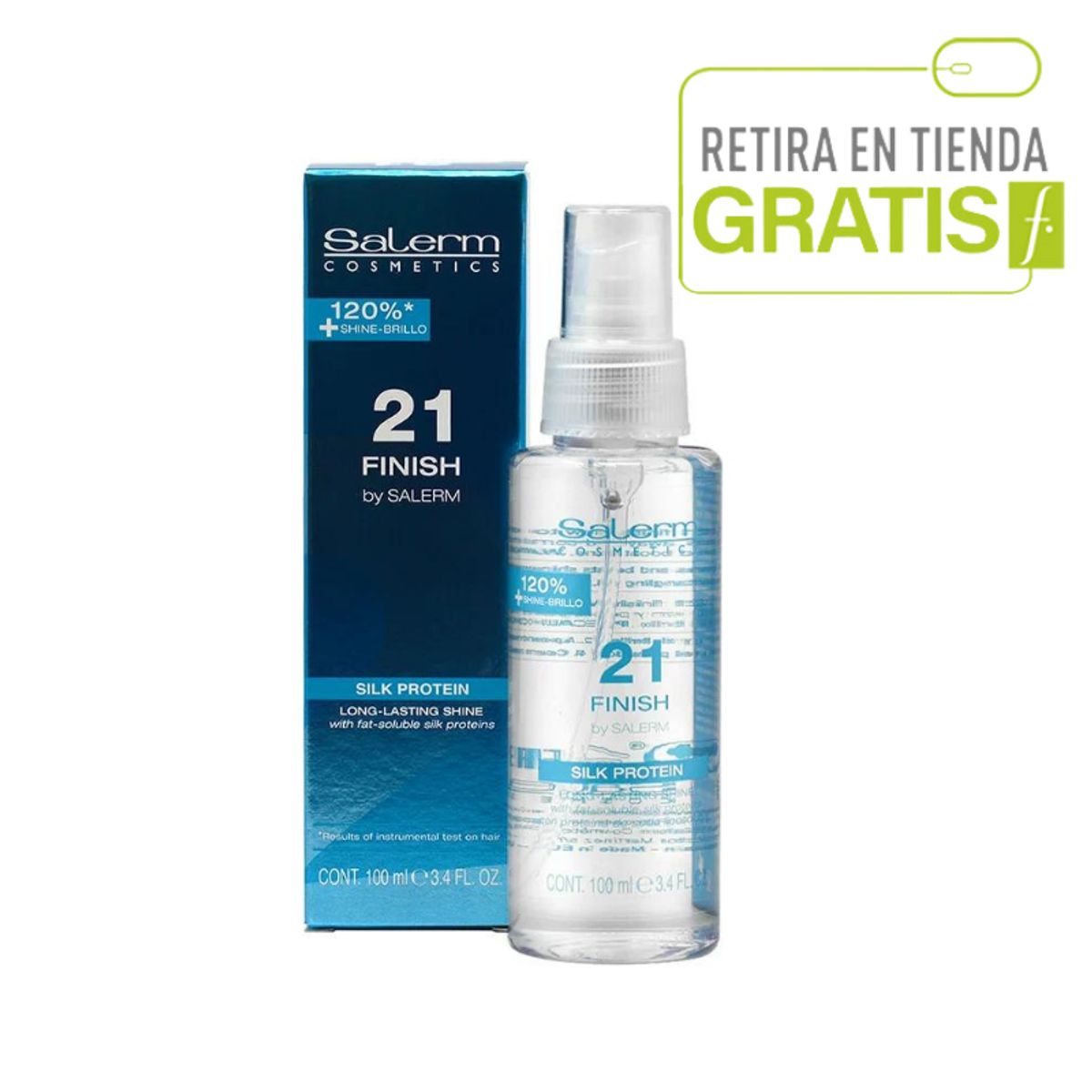 SALERM - SALERM 21 Finish serum Iluminador capilar 100 ml.-