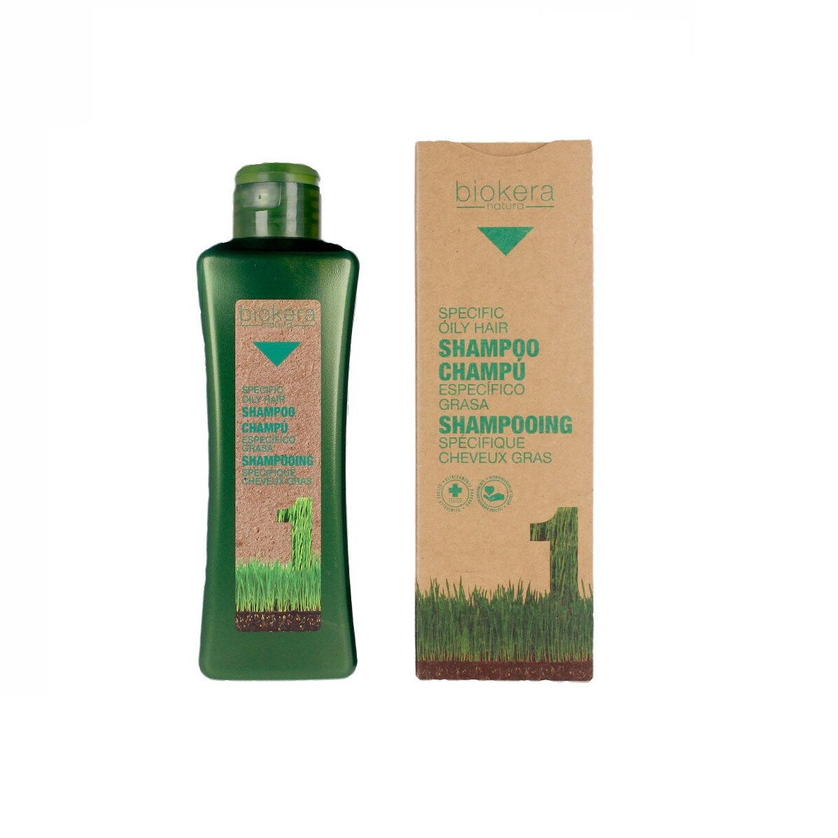 SALERM - SALERM Shampoo Cabellos Grasos Biokera 300 ml