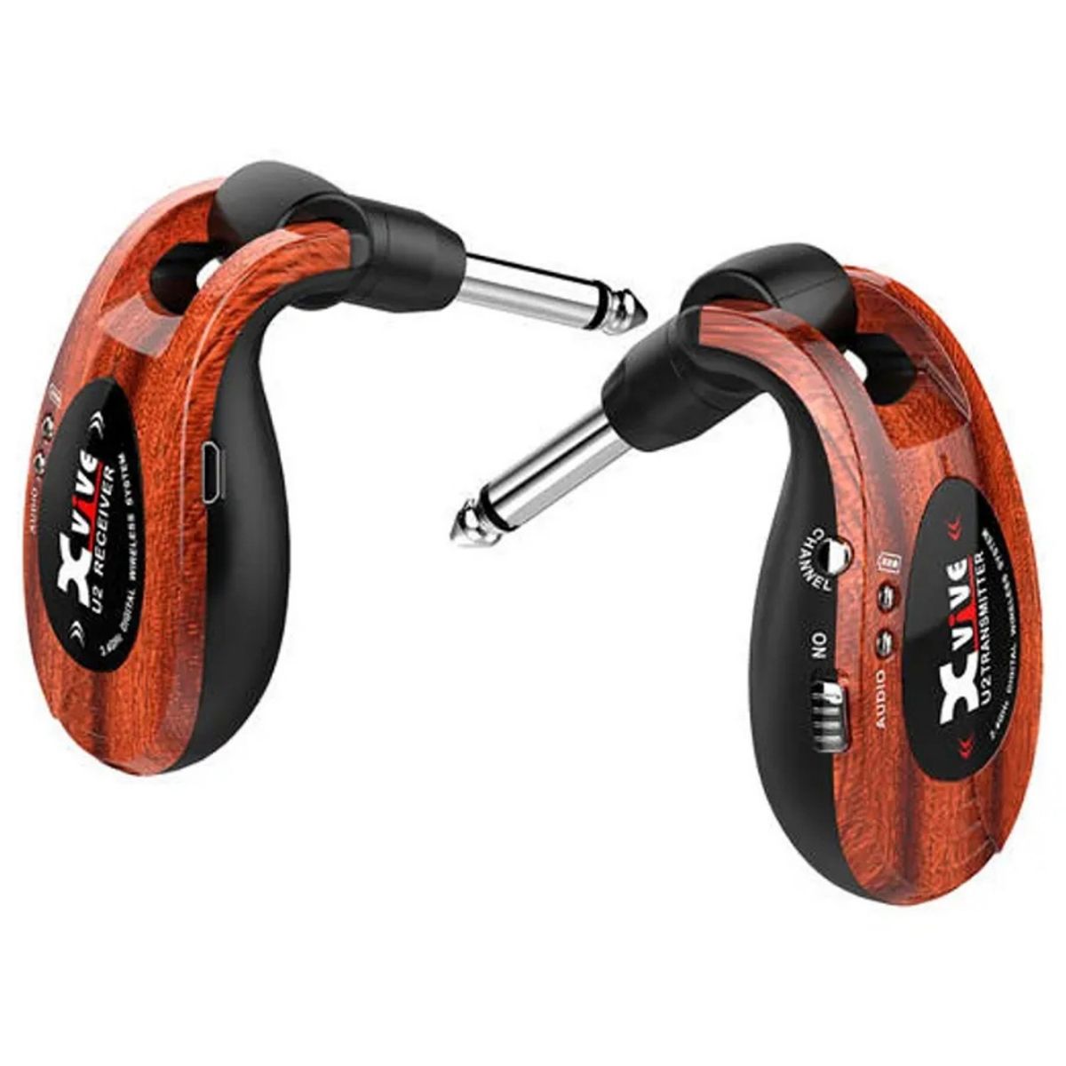 XVIVE - Sistema Inalambrico para Guitarra Bajo XVive U2-WOOD