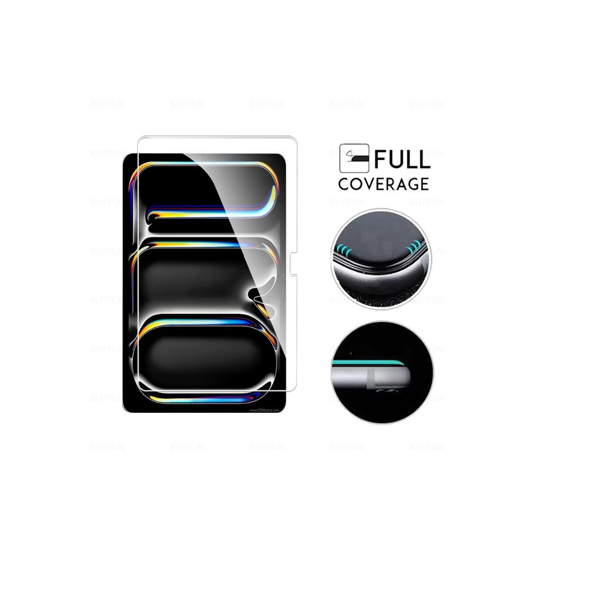 JOIGO - Lamina Mica Vidrio Templado Hd Para iPad Air 13 M2 2024