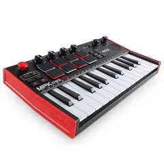 AKAI PROFESSIONAL - Controlador MIDI Portatil Profesional Akai MPK Mini Play MK3