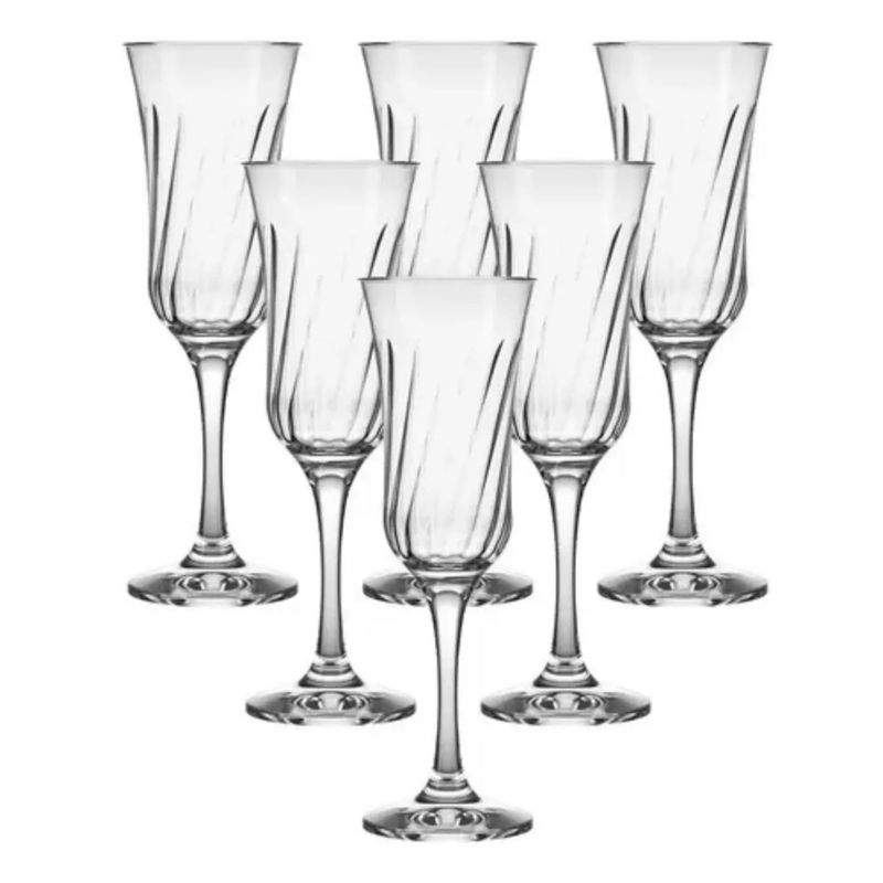 NADIR - Copas De Champagne Coctel Espumante Lirio 195ml X6
