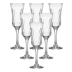 NADIR - Copas De Champagne Coctel Espumante Lirio 195ml X6