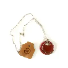 GOIC DISEÑOS - Collar de porcelana hecho a mano diseño exclusivo