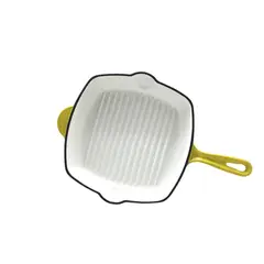 KEEP - Sarten Grill Iron Cast 28cm Pumpkin Color Amarillo