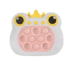 GENERICO - Juego pop it puzzle electrónico y educativo rana blanca