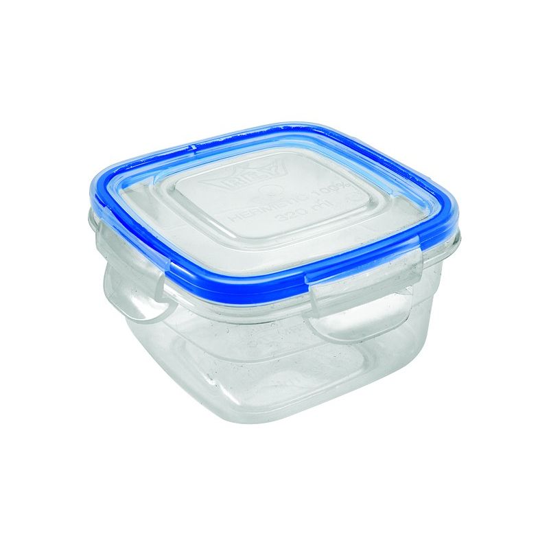 REYPLAST - Contenedor Hermetico Cuadrado 320 ML Reyplast