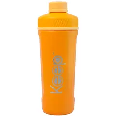 KEEP TITANIO - Botella Metálica Shaker Deportiva 950ml Keep Amarillo