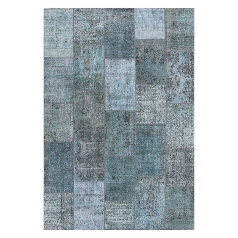 CONSORCIO PERSA - Alfombra Persa de Lana, Patchwork Vintage 3.50 x 2.50 mts..