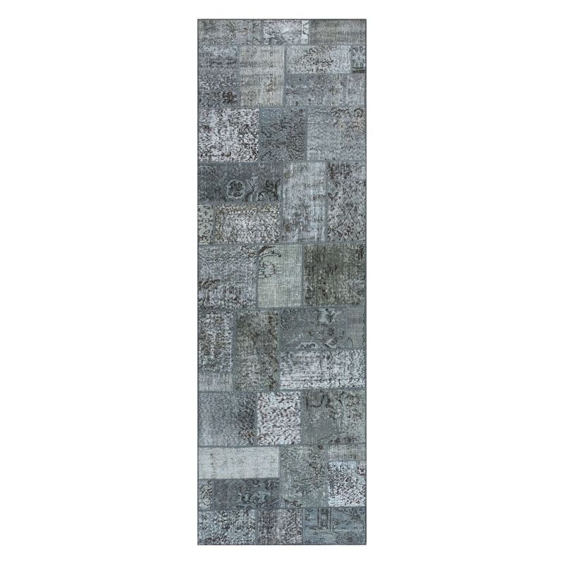 CONSORCIO PERSA - Alfombra Persa de Lana, Patchwork Estambul 3.00 x 0.80 mts.