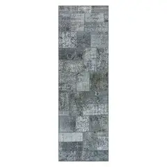 CONSORCIO PERSA - Alfombra Persa de Lana, Patchwork Estambul 3.00 x 0.80 mts.