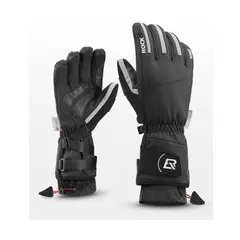 ROCKBROS - Guantes Invierno Frio Nieve Térmicos Impermeables