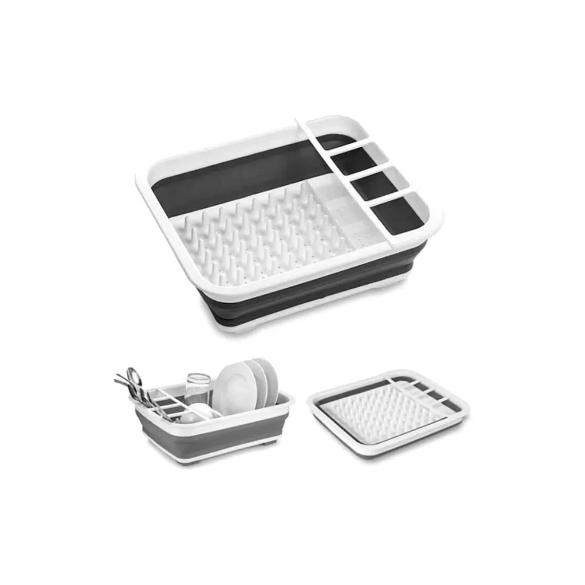 GENERICO - Escurridor de Trastes Platos Plegable Organizacion Cocina