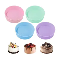 Pasteleria - Molde Silicona Molde De Torta Molde De Silicona Mini Redondo