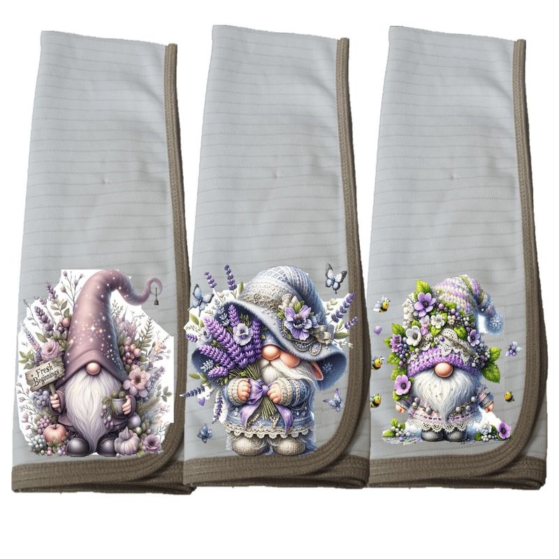 DCOBRE - Pack 3 Paños de Loza grueso con Cobre, DUENDE LAVANDA 2