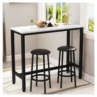 Barra Comedor Cuarzo Blanco Calacatta 140x70x110 cm