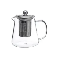 SECRET DE GOURMET - Tetera con Filtro para Té de acero inoxidable con boquilla 0,8 Lt.