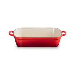 LE CREUSET - Bandeja Rectangular 37cm Cereza Hierro