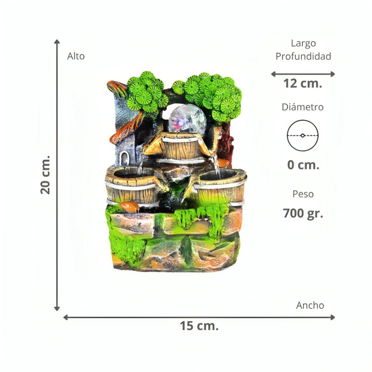 OEM - Fuente de Agua Barril