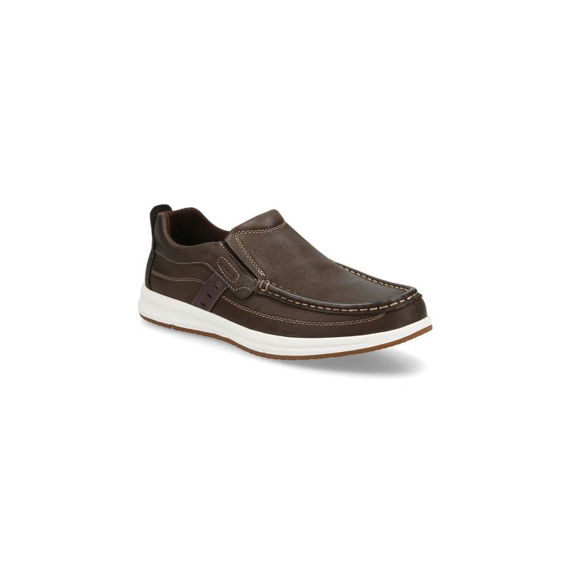 CARDINALE - Zapatillas caña baja Zapatos hombre cuero alcala-3-36 café cardinale CARDINALE