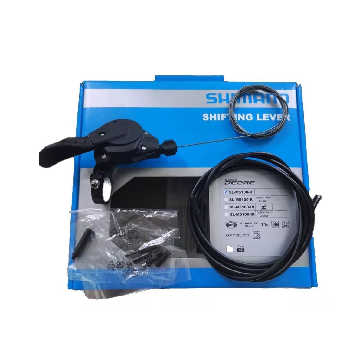 SHIMANO - Manilla Shimano Cambio Shifter Derecho Deore Sl-m5100-r