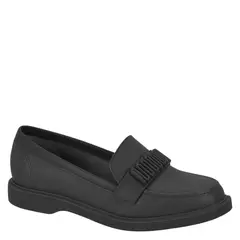 MOLECA - Mocasin Mujer Negro
