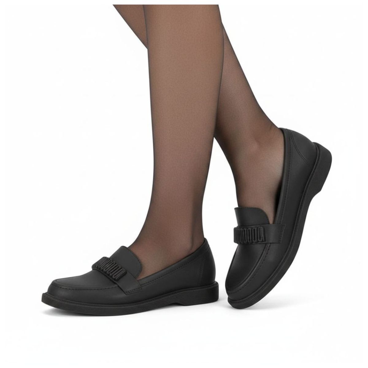 MOLECA - Mocasin Mujer Negro Moleca