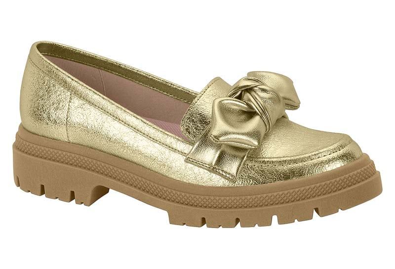 Mocasin Mujer Dorado