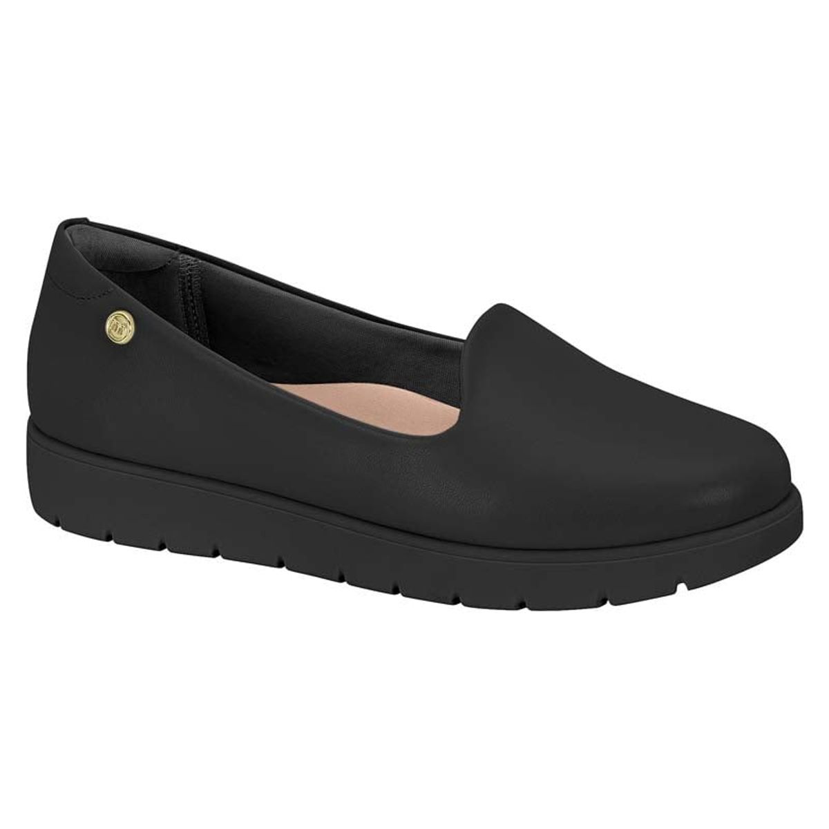 MOLECA - Mocasin Mujer Negro Moleca