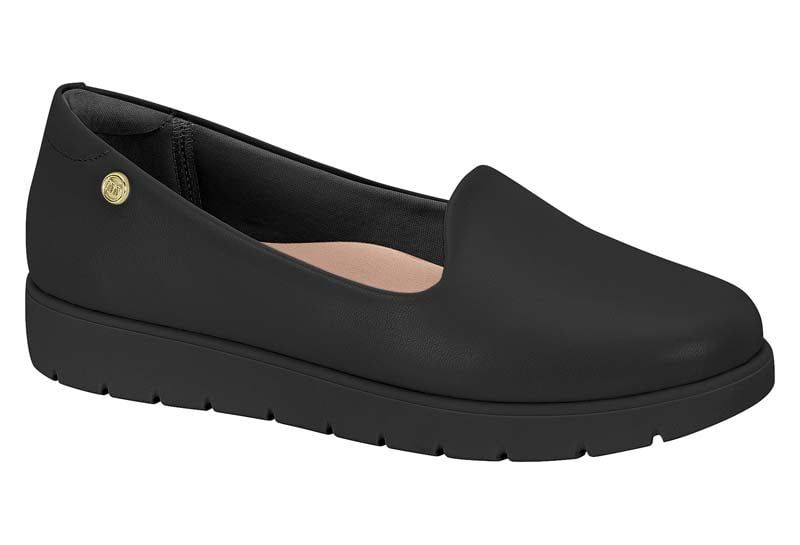 Mocasin Mujer Negro